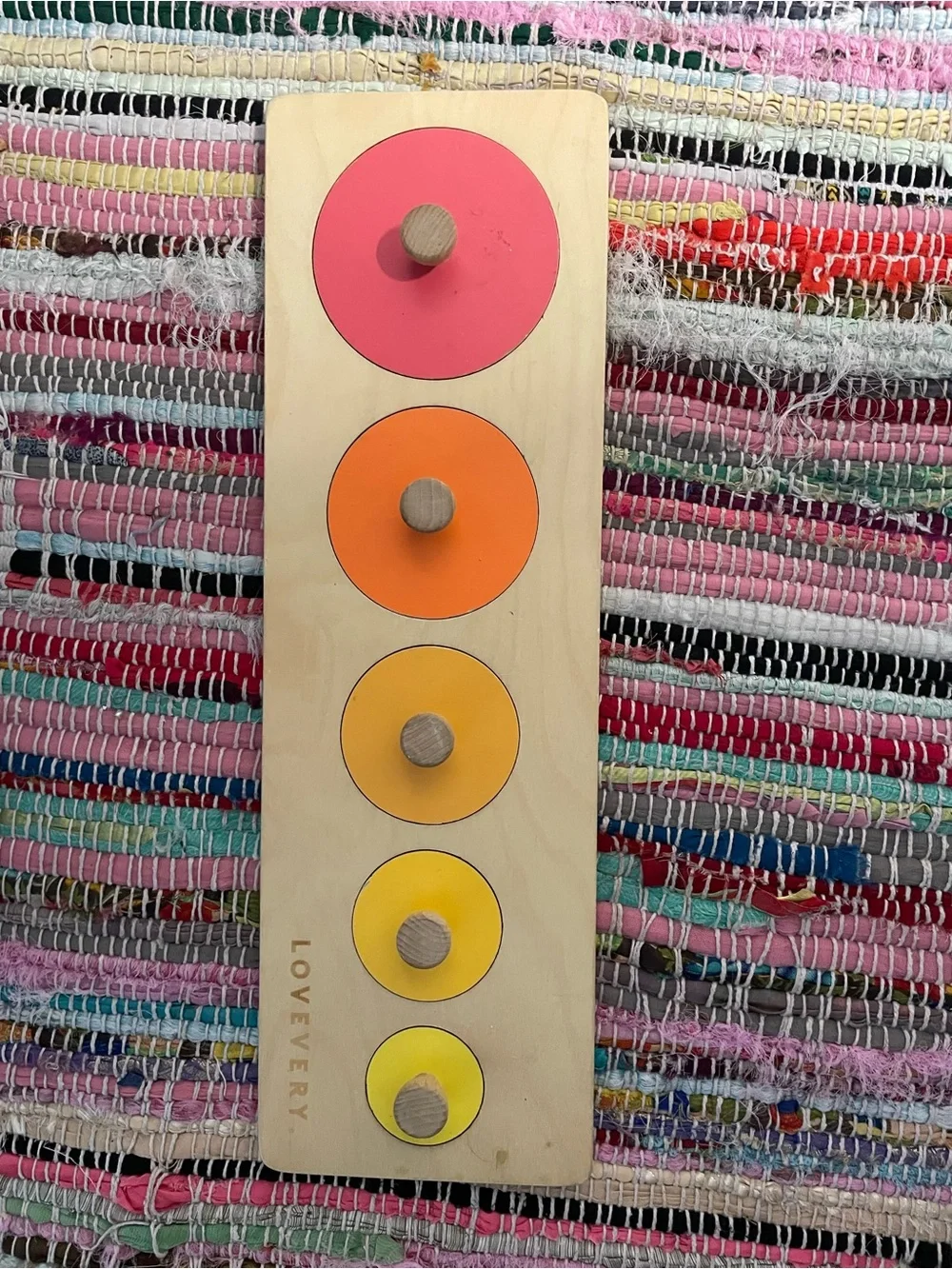LOVEVERY wooden peg